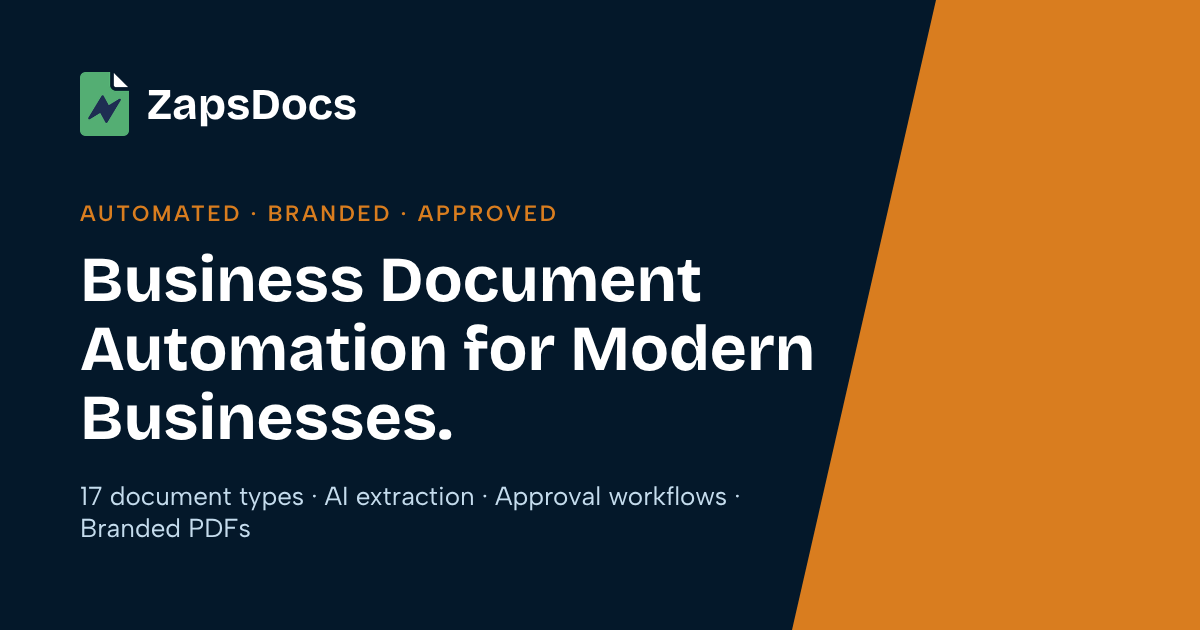 Master Data Management Feature | ZapsDocs
